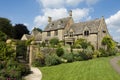 English country homes made from stone Royalty Free Stock Photo