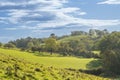 English countryside on a bright early autumn day Royalty Free Stock Photo