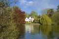 English countryside in Runnymede Royalty Free Stock Photo