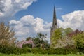 The English countryside in the summer near Thaxted in Essex