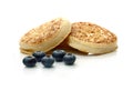 English Crumpet II (Pikelet) Royalty Free Stock Photo