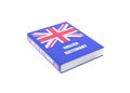 English Dictionary Book 3d Rendering on white Royalty Free Stock Photo