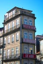 English: dress nice and cheap just here Apartment facade in Porto