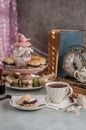 English Five O`Clock Tea Royalty Free Stock Photo