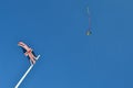 English flag and kite Royalty Free Stock Photo