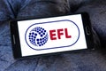 English Football League, EFL, logo Royalty Free Stock Photo