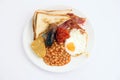 English full breakfast Royalty Free Stock Photo