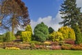 English garden in Autumn Royalty Free Stock Photo