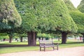 English garden and park Tudors time, Hampton court locates in West London Royalty Free Stock Photo