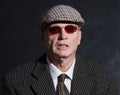 English gentleman in sunglasses and tweeds Royalty Free Stock Photo