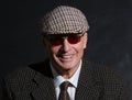 English gentleman in sunglasses and tweeds Royalty Free Stock Photo