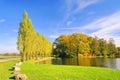 English Grounds of Woerlitz lake Royalty Free Stock Photo