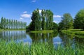 English Grounds of Woerlitz Rousseau island