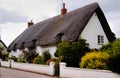 English house with straw roof
