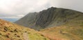 Dow Crag Lake District National Park Cumbria mountain landscape Royalty Free Stock Photo