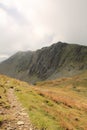 Dow Crag Lake District National Park Cumbria mountain landscape Royalty Free Stock Photo