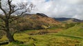 English lake District landscape in spring Royalty Free Stock Photo