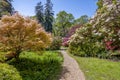 English landscape garden in Spring Royalty Free Stock Photo