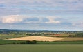 English landscape view of the Chilterns in summer