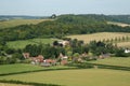 An English Landscape with Village in the Valley