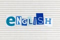 English language read write spell word learn grammar school