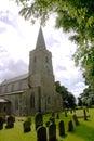 English medievil church. Royalty Free Stock Photo