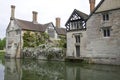 English Moated Manor House Royalty Free Stock Photo