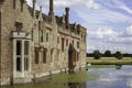 English Moated Manor House Royalty Free Stock Photo