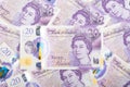 English money - Pounds - a business background
