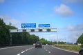 English motorway M20 Royalty Free Stock Photo