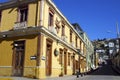 English Neighborhood of Coquimbo, Chile Royalty Free Stock Photo