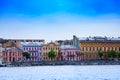 English Neva embarkment Saint Petersburg, Russia Royalty Free Stock Photo