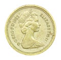 English one pound coin of 1983