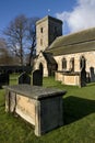 English Parish Church - Yorkshire - Great Britain Royalty Free Stock Photo
