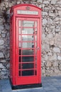 English phone booth Royalty Free Stock Photo
