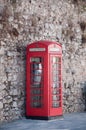 English phone booth Royalty Free Stock Photo