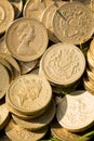 English Pound Coins Royalty Free Stock Photo