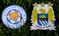 English Premier League Club Emblems Royalty Free Stock Photo