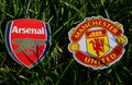 English Premier League Club Emblems Royalty Free Stock Photo