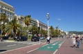 English promenade in Nice