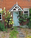 English rose country cottage Royalty Free Stock Photo