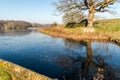 English scenic landscape in the morning at Felbrigg, Norfolk