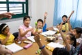 English school in South Korea Royalty Free Stock Photo