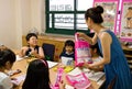 English school in South Korea Royalty Free Stock Photo