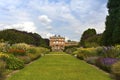 English stately home and gardens. Royalty Free Stock Photo