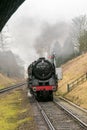 English steam train