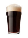 English Stout Isolated with clipping path