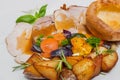 English Sunday Roast Royalty Free Stock Photo