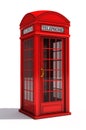 English telephone booth Royalty Free Stock Photo