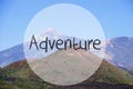 Vulcano Mountain, Text Adventure